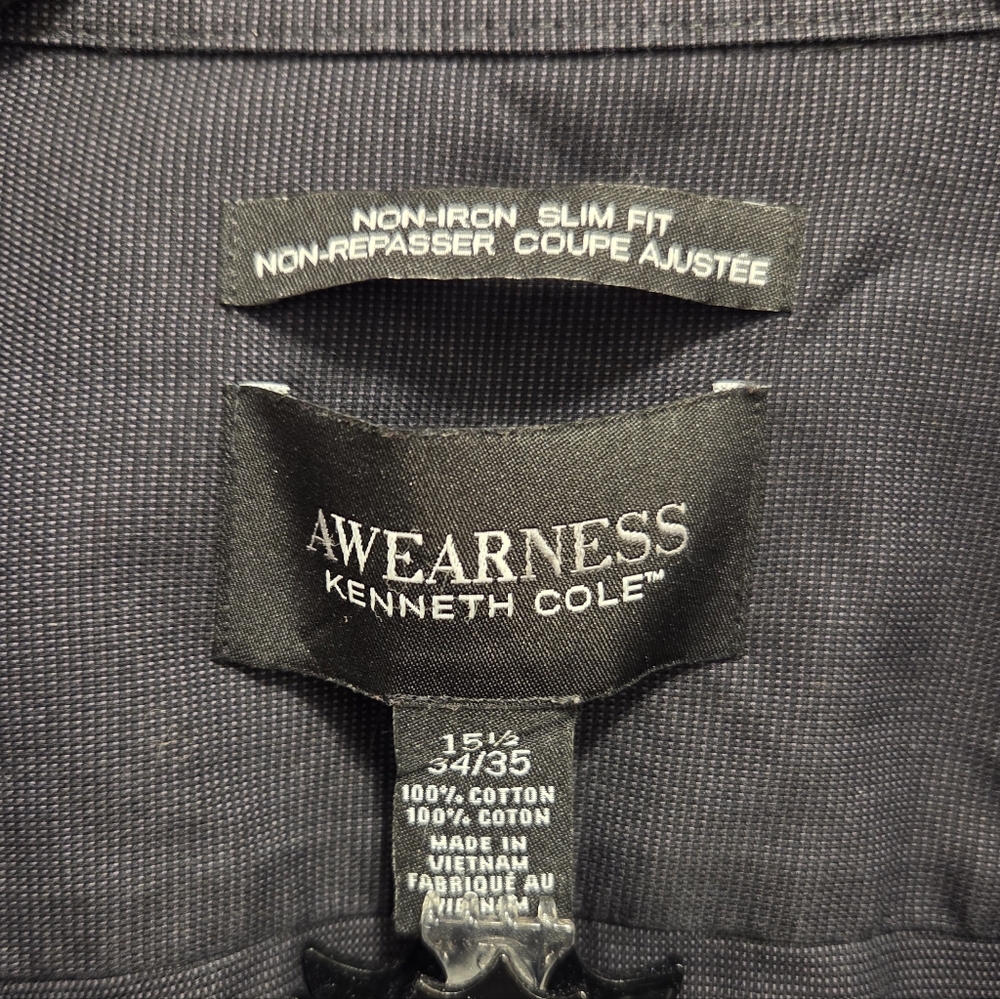 Kenneth Cole Awearness Button Up Shirt